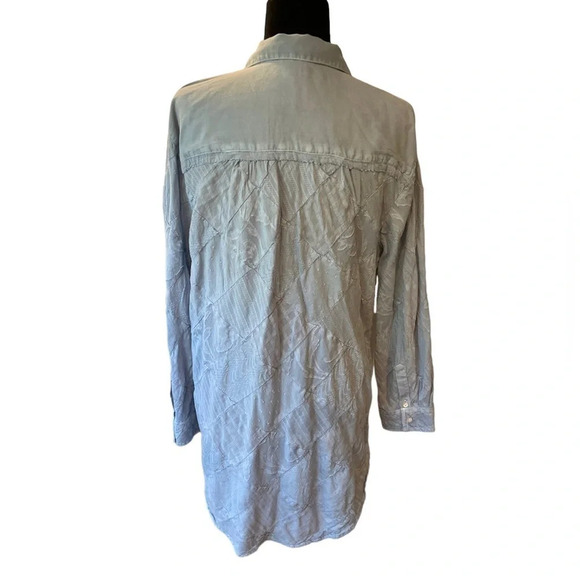Sundance Simply Shannon Top in AshleyBlue Size Large - Picture 7 of 8
